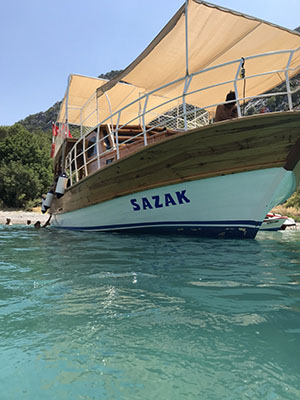 Sazak Teknesi - görünüş